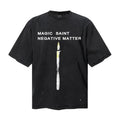 Saint Michael T Shirts Top Two-line Capital Text Dark Mystical Aesthetic Motif