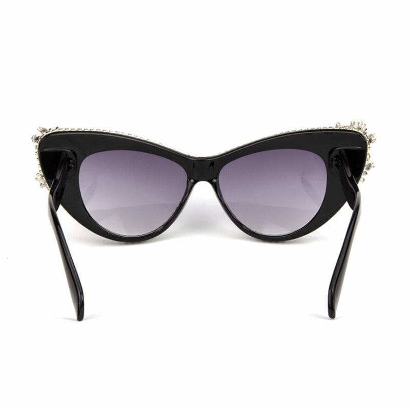 Trendy punk glasses uv protection sunshade