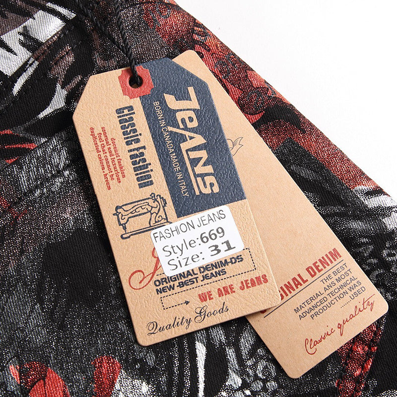 Mens Fashion Jeans 584# Pure cotton high quality