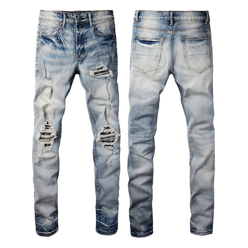 Men Trendy Jeans Pure cotton high quality