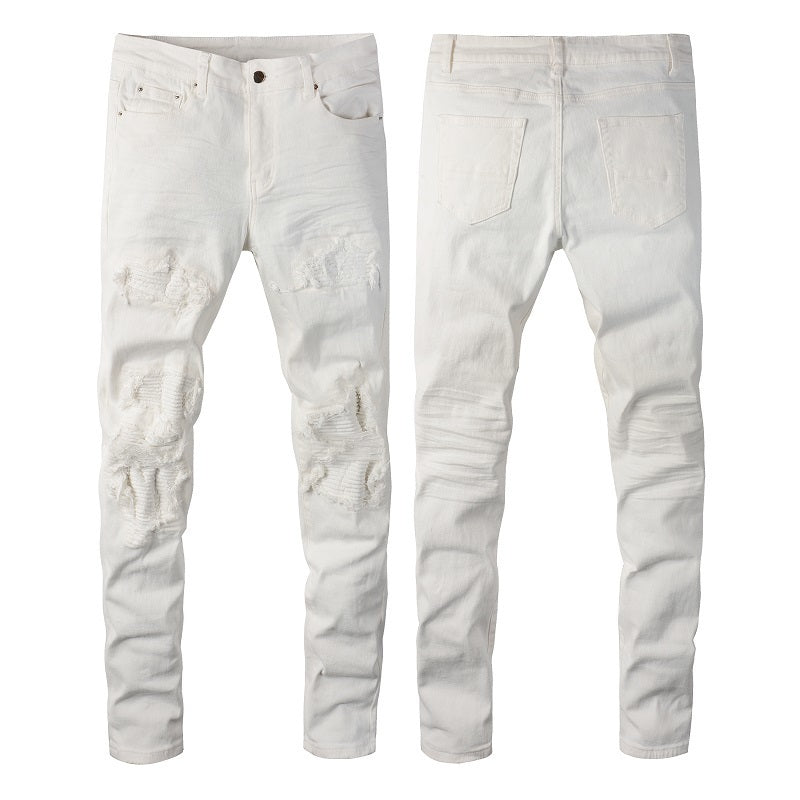 Men Trendy Jeans Pure cotton high quality