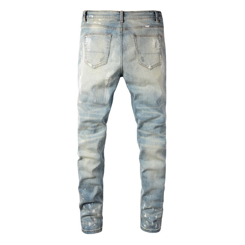 Men Trendy Jeans Pure cotton high quality