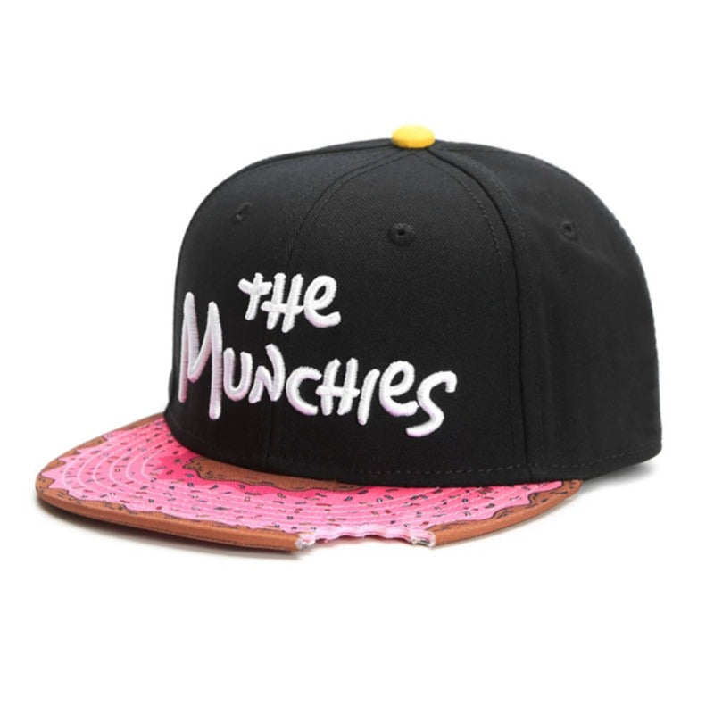 Trendy flat brimmed snapback hats