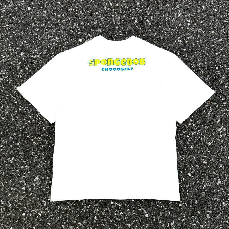 Unisex Vintage T Shirts CSF SpongeBob â€?American vintage / West Coast hip-hop style fit. Features white-ink direct printing and a heavyweight, distressed wash finish. High-street short-sleeve tee with an unbeatable feel and texture.