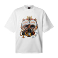 Saint Michael T Shirts Heraldic Lion, Crown & Character Collage Retro Pop Art Details Artwork