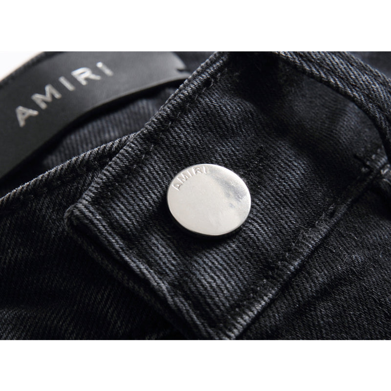 AMIRI Jeans High-quality distressed pure cotton