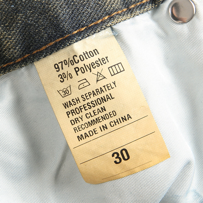 Mens Fashion Jeans Pink cherry blossom embroidery 5719# Pure cotton high quality