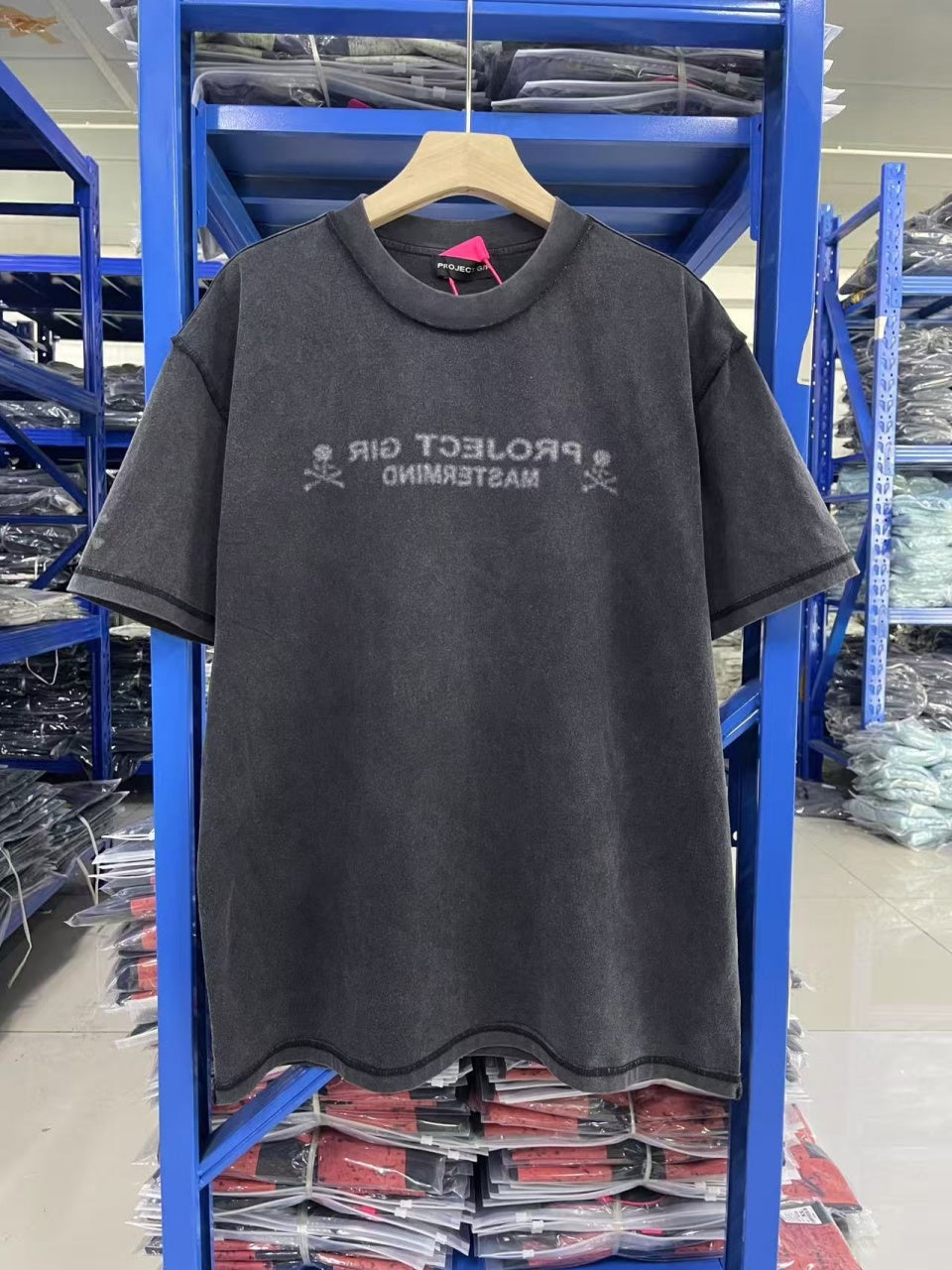 Vintage style washed summer wear T shirt 260G pure cotton high-quality streetwear