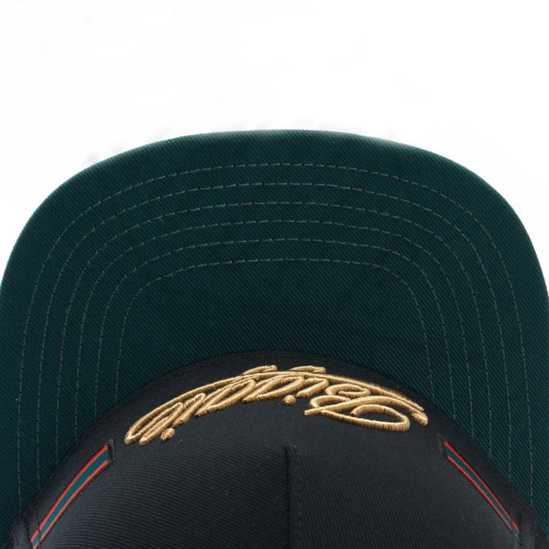 Trendy flat brimmed snapback hatsletterbiggieembroider adjustable
