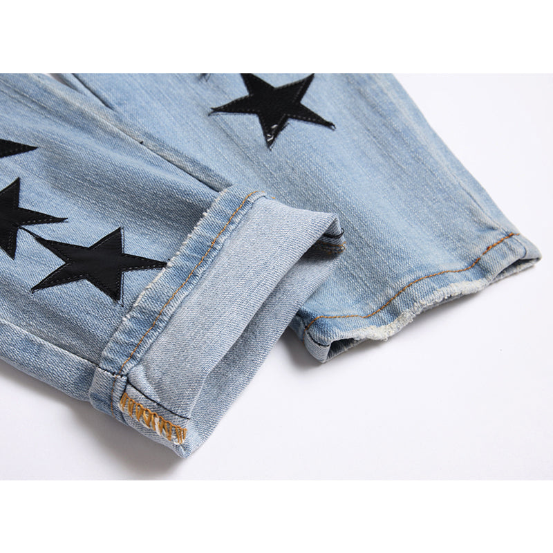 AMIRI Jeans High-quality distressed pure cotton