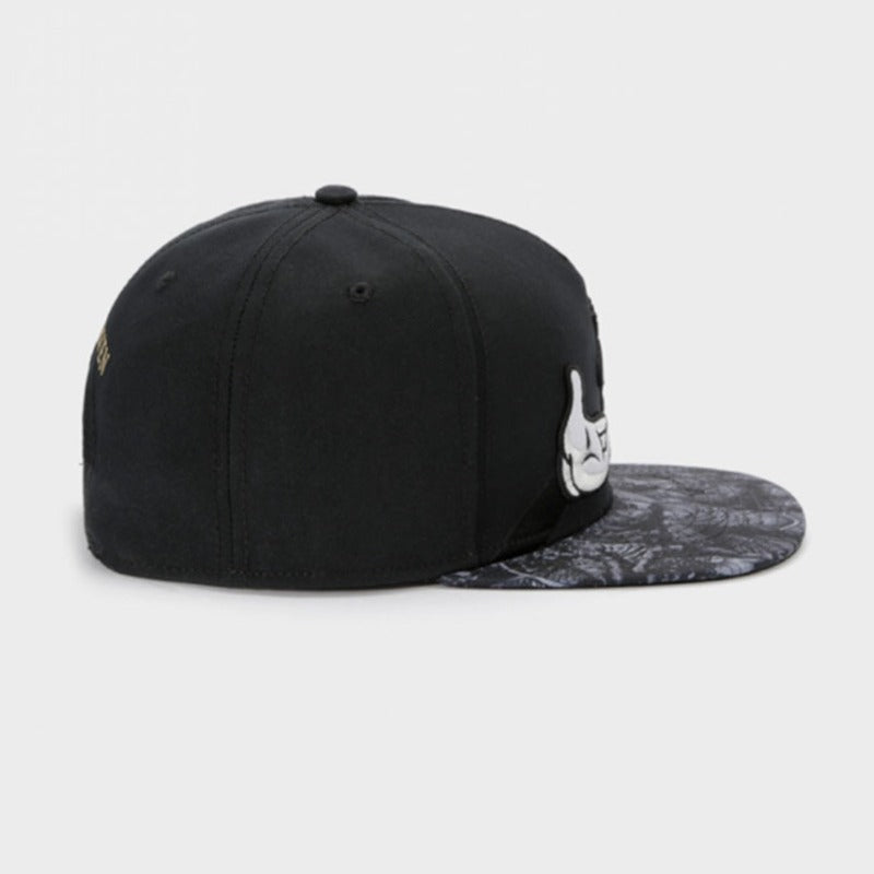 Trendy flat brimmed snapback hatsmen's shade