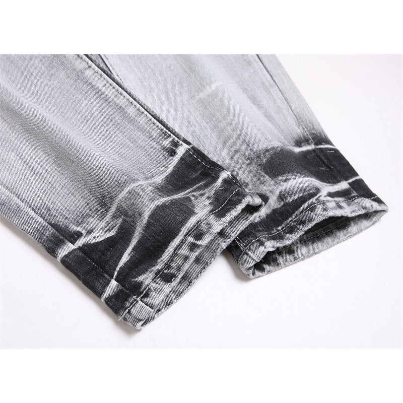AMIRI Jeans High-quality distressed pure cotton