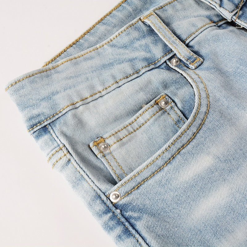 Men Trendy Jeans Pure cotton high quality