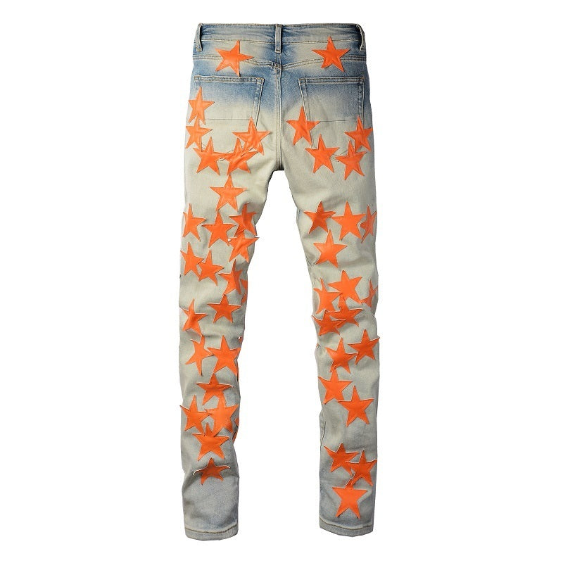 Men Trendy Jeans Pure cotton high quality
