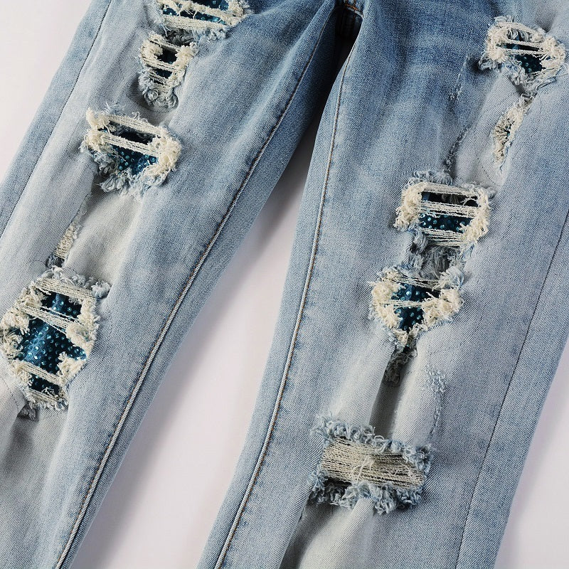 Men Trendy Jeans Pure cotton high quality