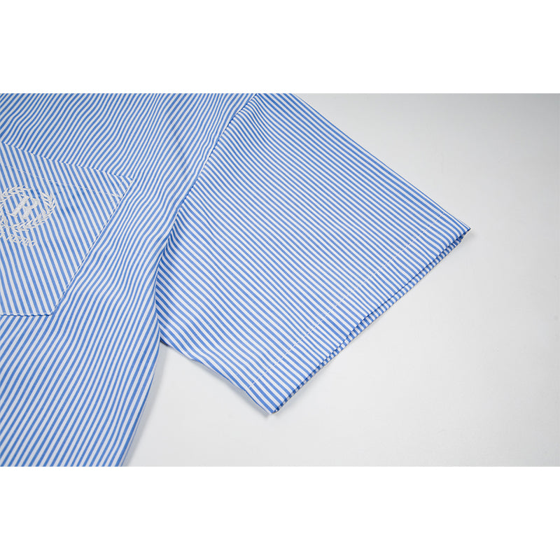 Unisex vintage T-shirt Polo shirt with a stand-up collar