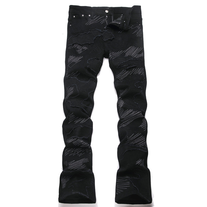 AMIRI Jeans High-quality distressed pure cotton