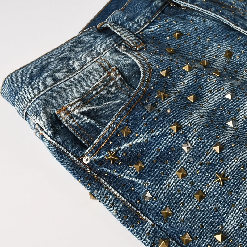 Men Trendy Jeans Pure cotton high quality