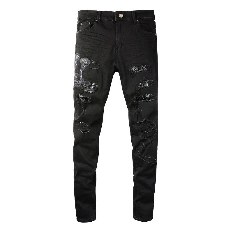 Men Trendy Jeans Pure cotton high quality