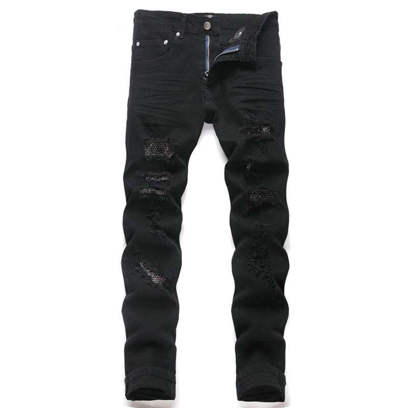 AMIRI Jeans High-quality distressed pure cotton