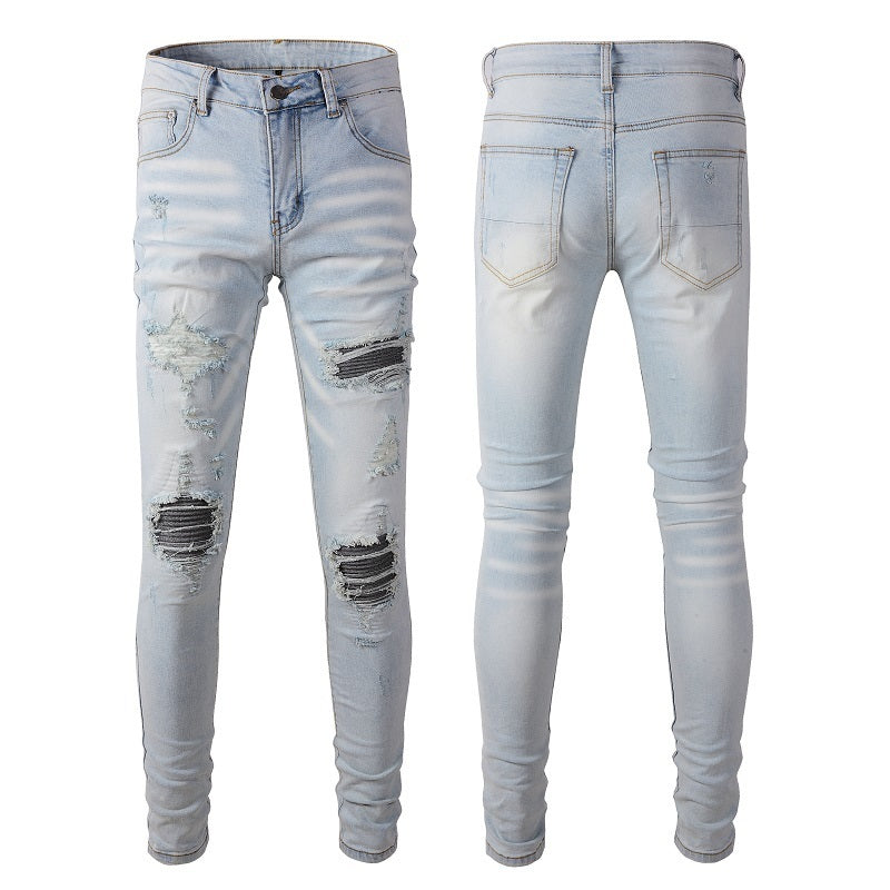 Men Trendy Jeans Pure cotton high quality