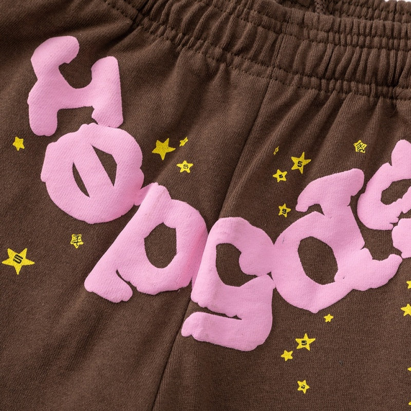 Spiderweb hoodie & sweatpants 2 piece set High-quality pure cotton for autumn and winter
