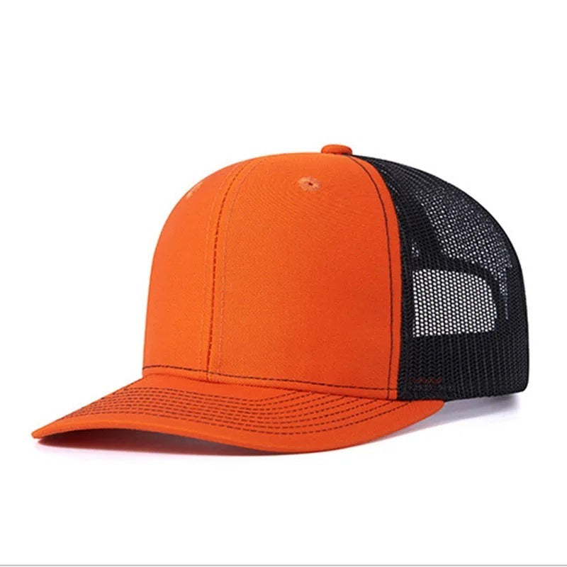 Trendy flat brimmed snapback hatssunshade net hat