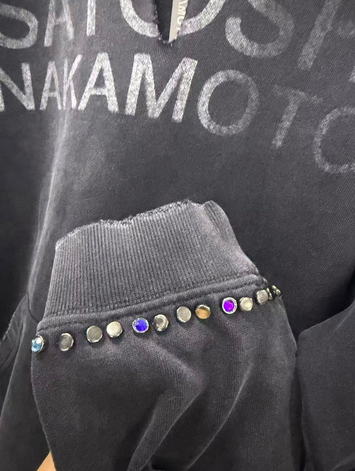 Satoshi Nakamoto hoodie High-quality heavyweight streetwear with a vintage, distressed aesthetic.
