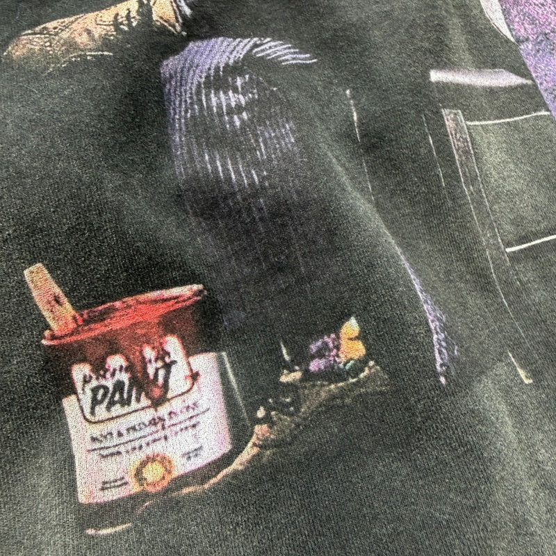 Unisex Vintage T Shirts Saint × Joker Artist Limited Edition Collaboration T-Shirt. Features authentic-spec 280g heavyweight fabric that retains its quality after washing. Crafted with vintage-style single-stitch and heaven-and-earth (blind stitc