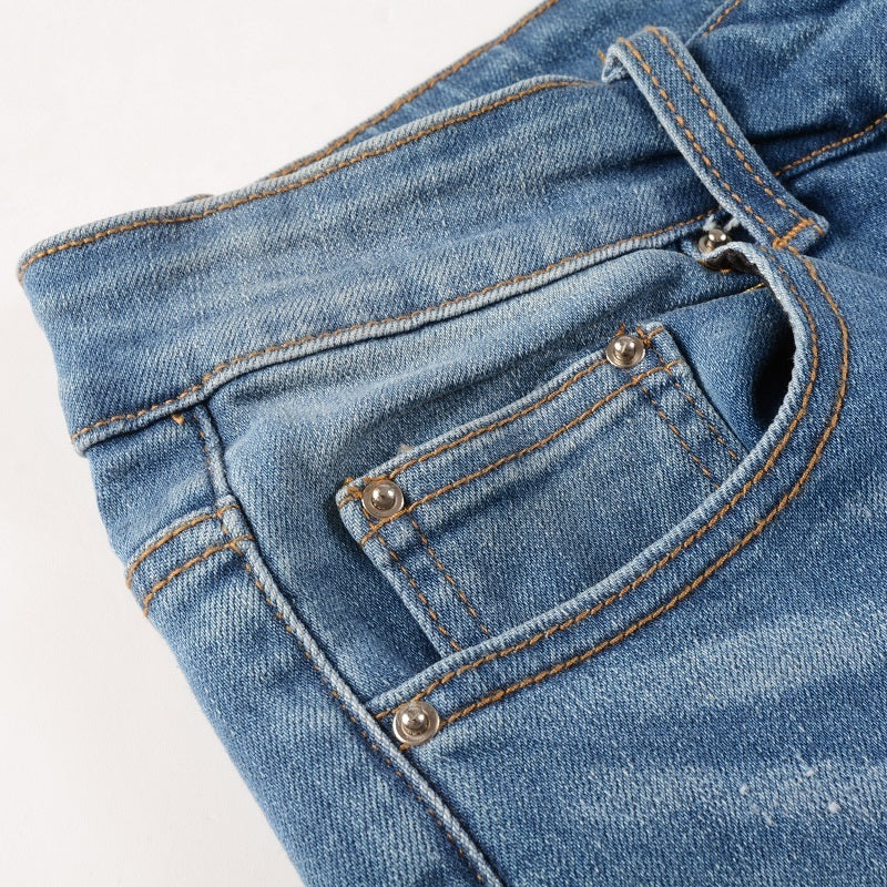 Men Trendy Jeans Pure cotton high quality