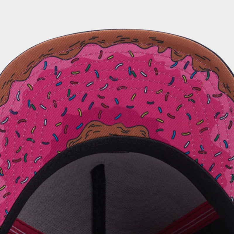Trendy flat brimmed snapback hats
