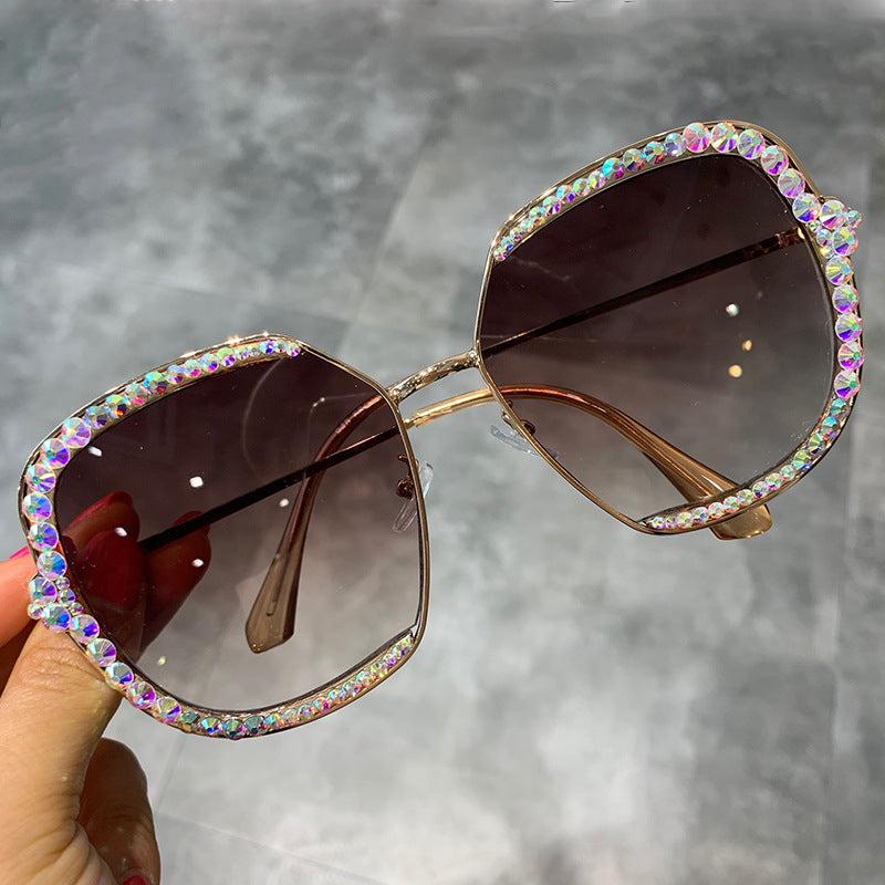 Trendy punk glasses shade