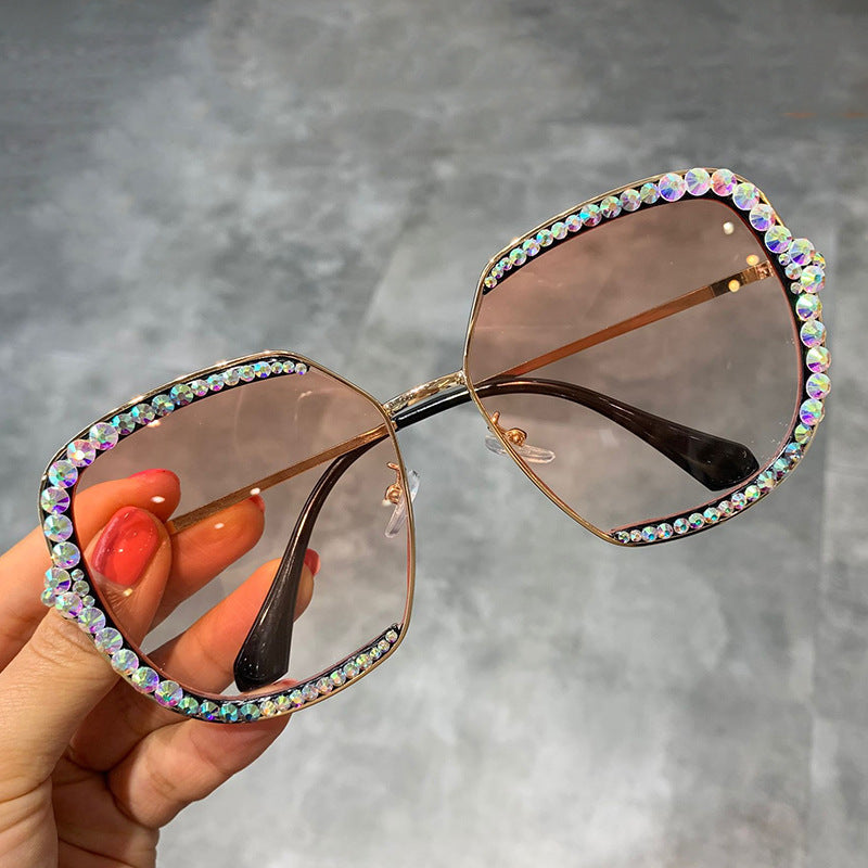 Trendy punk glasses shade