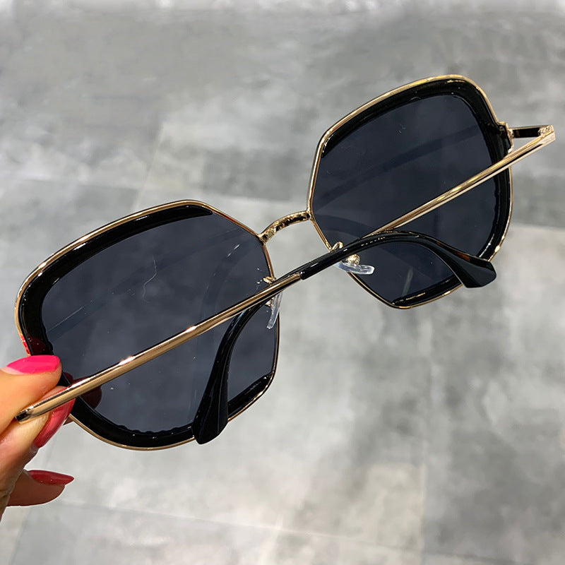 Trendy punk glasses shade