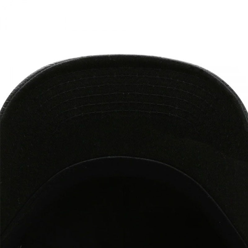 Trendy flat brimmed snapback hatsleather iron logo