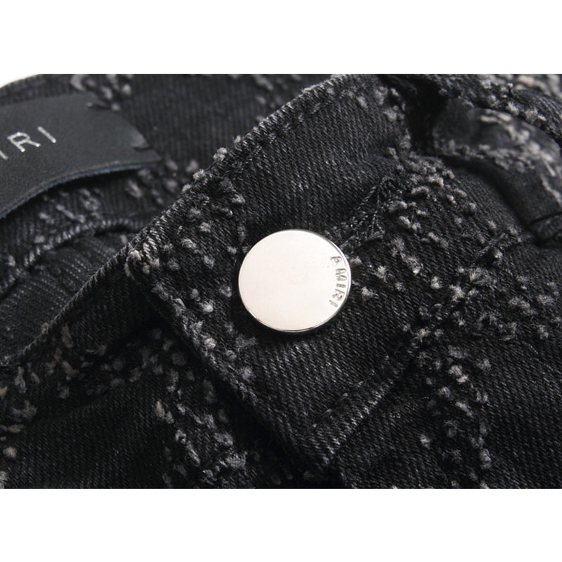 AMIRI Jeans High-quality distressed pure cotton