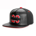 Trendy flat brimmed snapback hats
