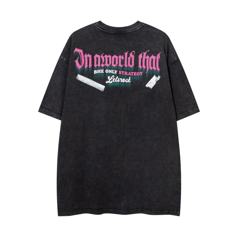 Unisex vintage T-shirts Cute and stylish printed patterns