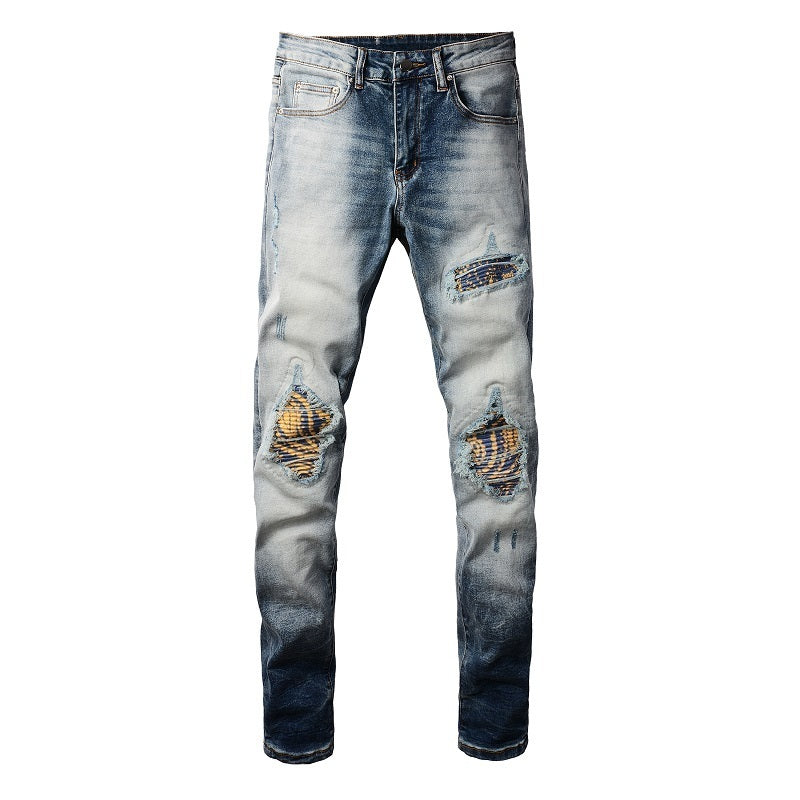 Men Trendy Jeans Pure cotton high quality