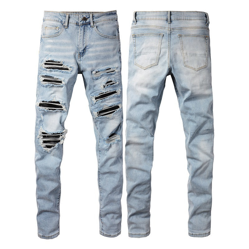 Men Trendy Jeans Pure cotton high quality