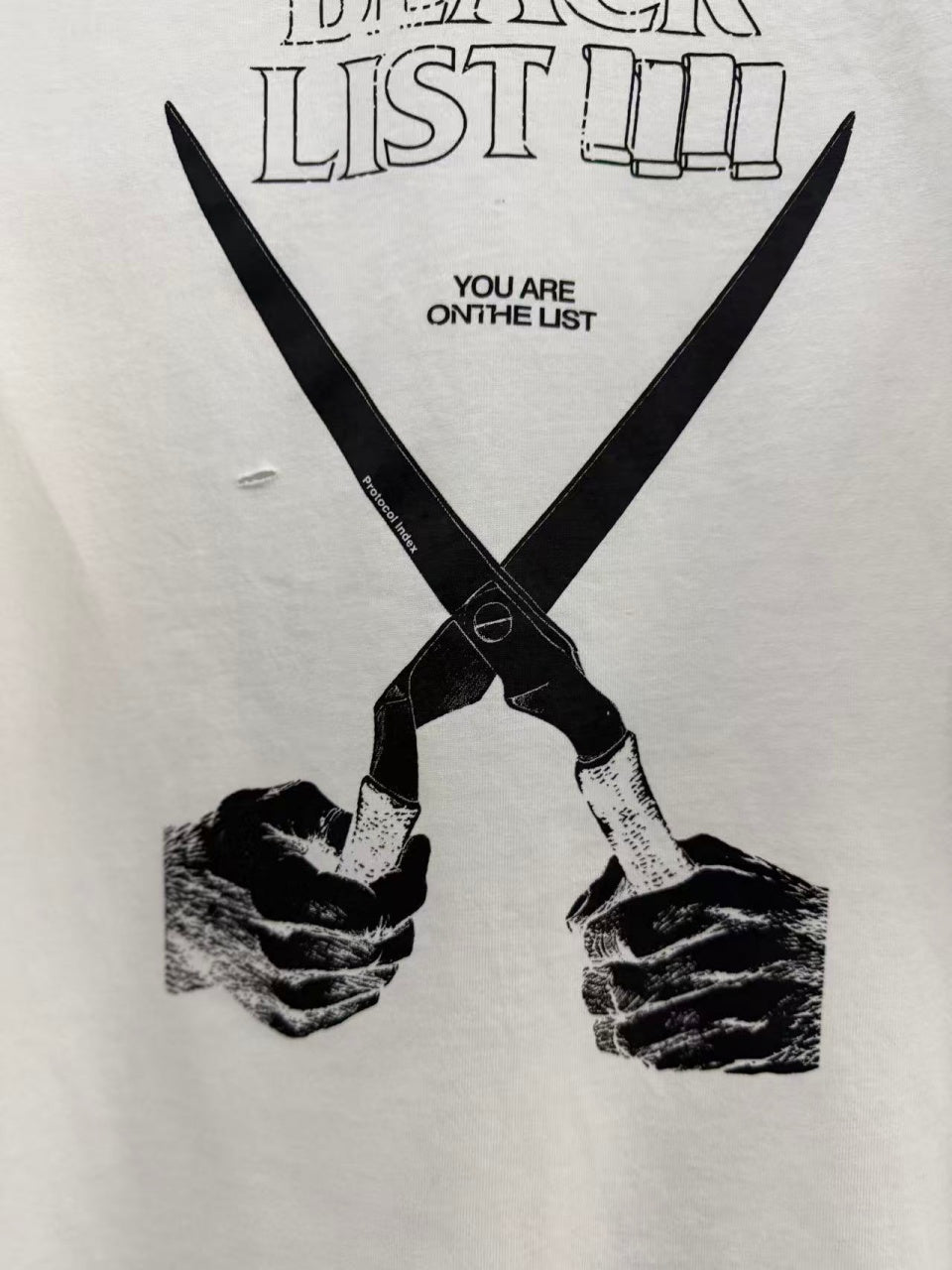 Vintage style washed summer wear T shirt Dual blades 260G pure cotton high-quality streetwear