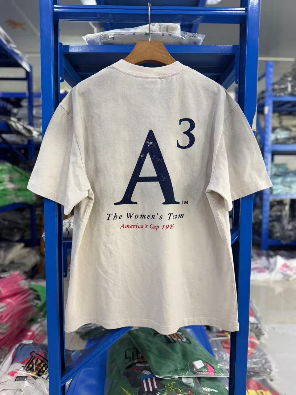 Vintage style washed summer wear T shirt 260G pure cotton high-quality streetwear