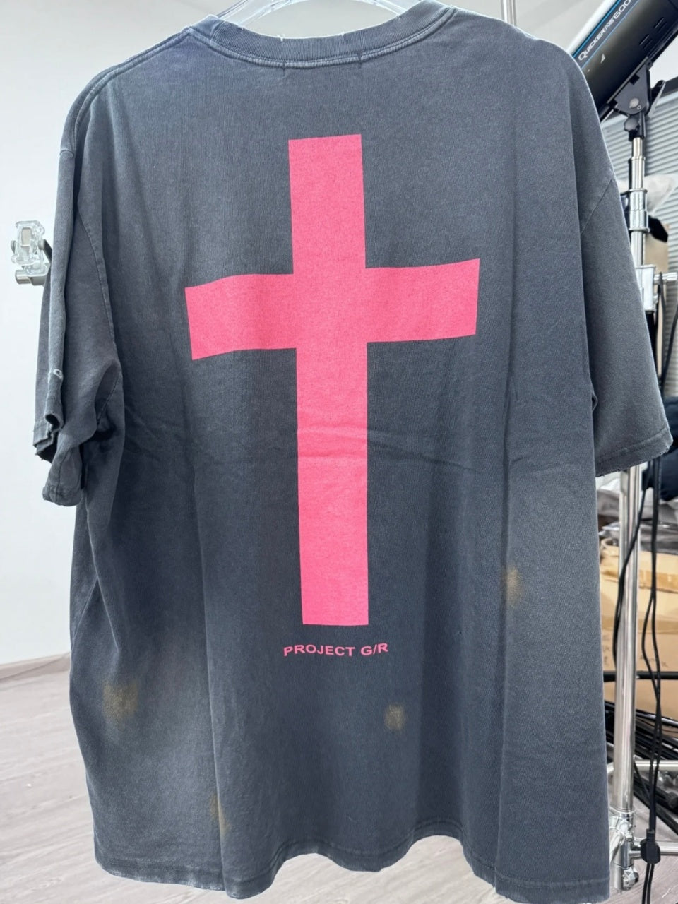 Vintage style washed summer wear T shirt 260G pure cotton high-quality streetwear