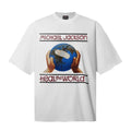Saint Michael T Shirts White Base Heal The World Environmental Theme Streetwear Artwork