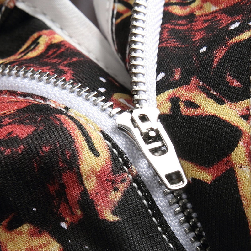 Mens Fashion Jeans Black paintbrush graffiti 8838# Pure cotton high quality