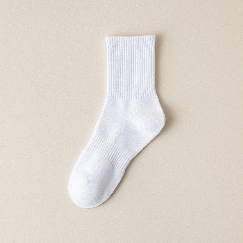 Men socks pure color