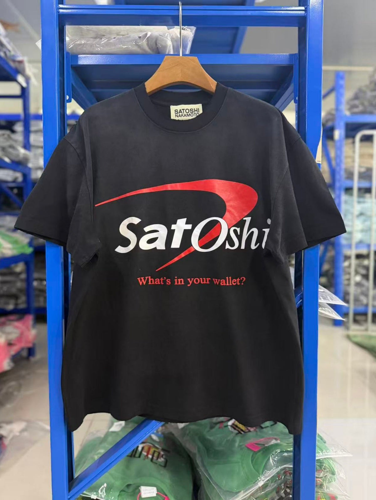 Satoshi Nakamoto t shirt High-quality heavyweight streetwear with a vintage, distressed aesthetic.
