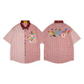 Unisex vintage T-shirt Polo shirt with a stand-up collar