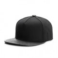 Trendy flat brimmed snapback hatspure blank blank light board