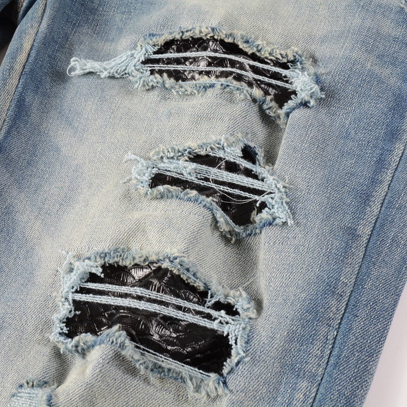 Men Trendy Jeans Pure cotton high quality